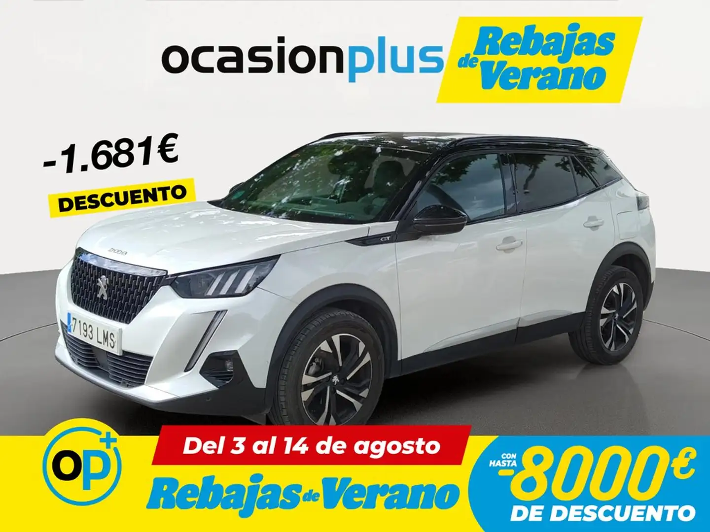 Peugeot 2008 1.2 PureTech S&S GT 130 Blanco - 1