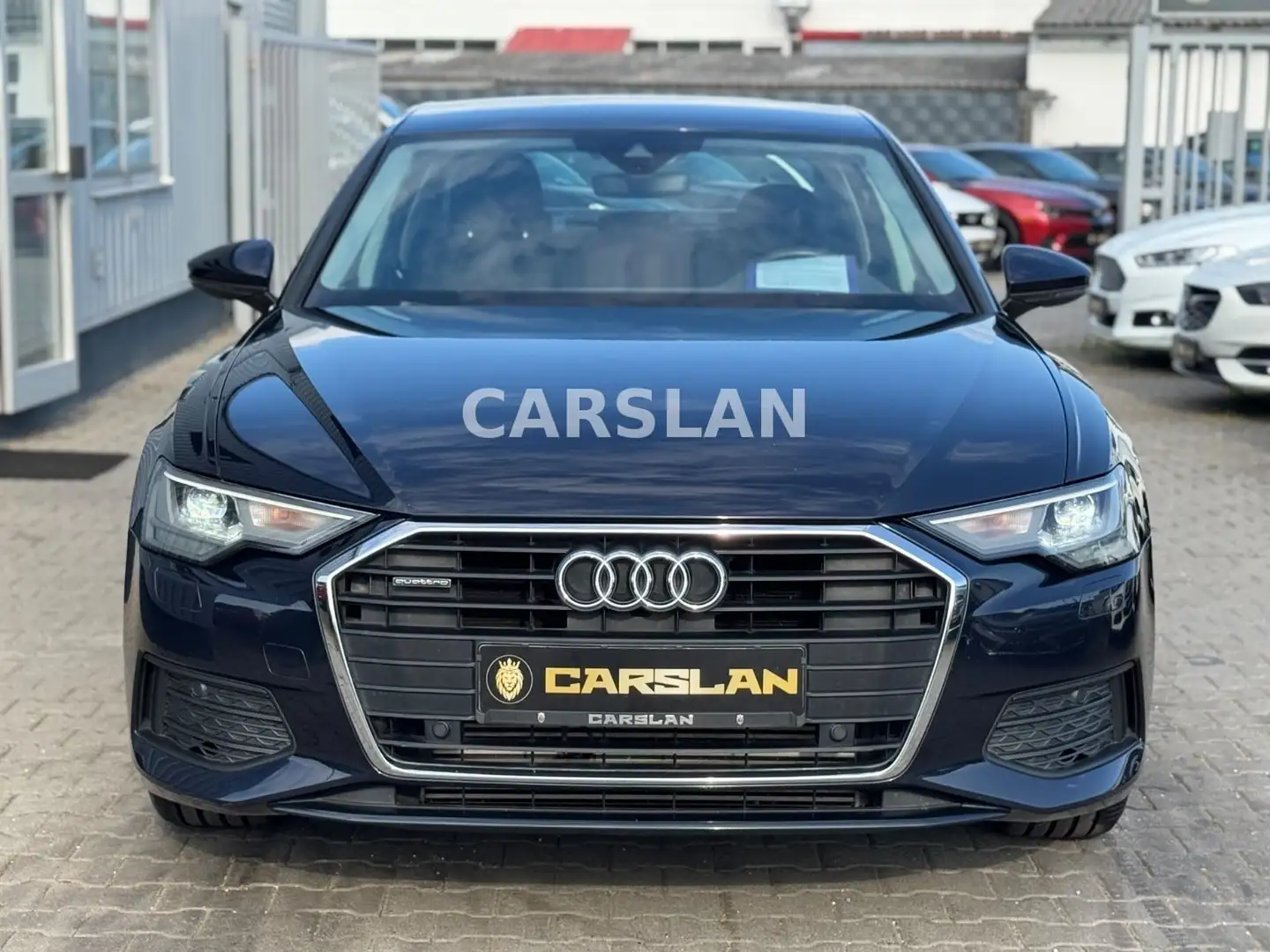 Audi A6 Lim. 50 TDI QUATTRO 2.HAND+LED+AHK+SPUR+XENON Blau - 2