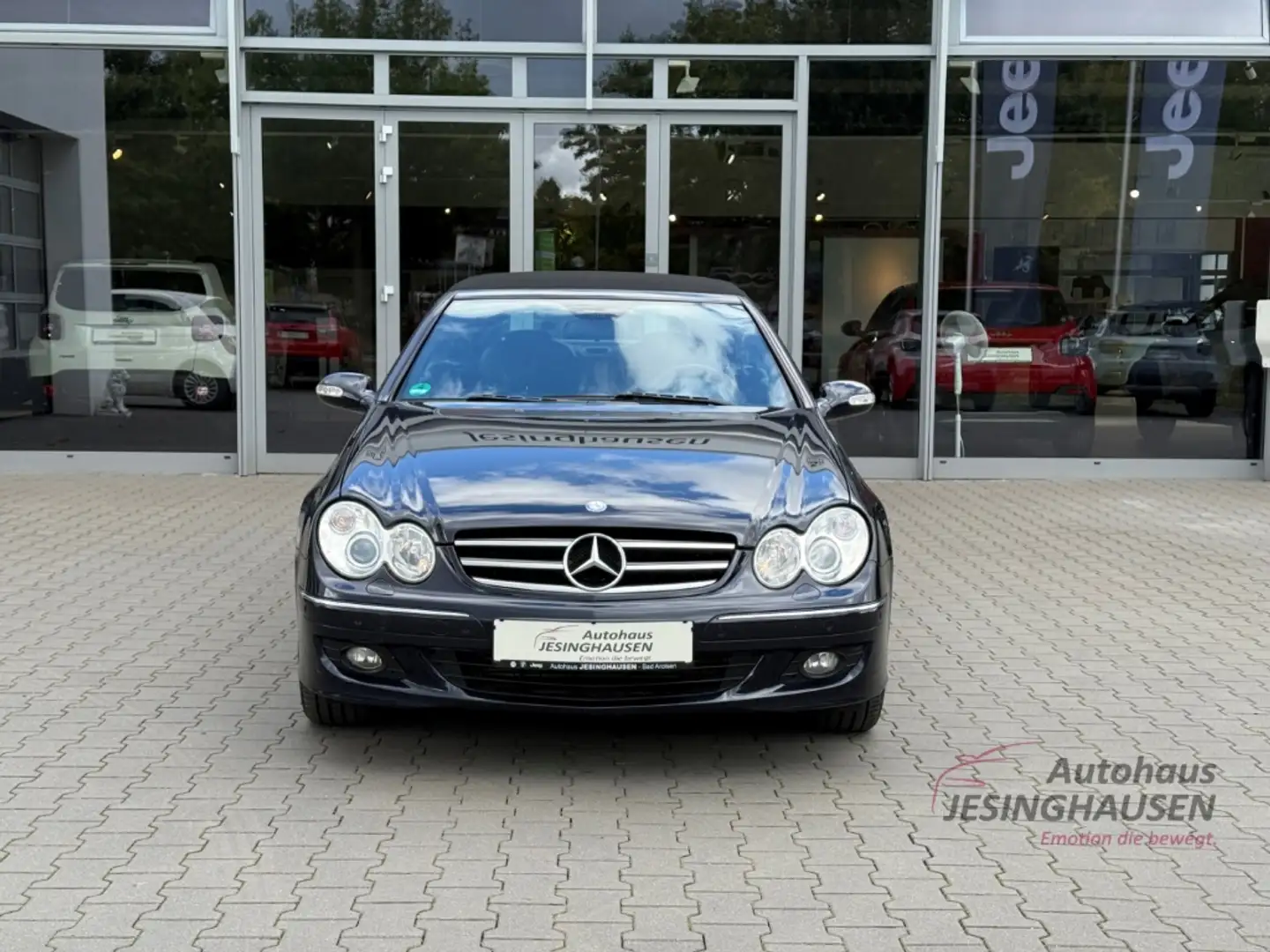 Mercedes-Benz CLK 200 Cabrio Kompressor+Gurtbringer+Leder+PDC+Sitzheizun Bleu - 2