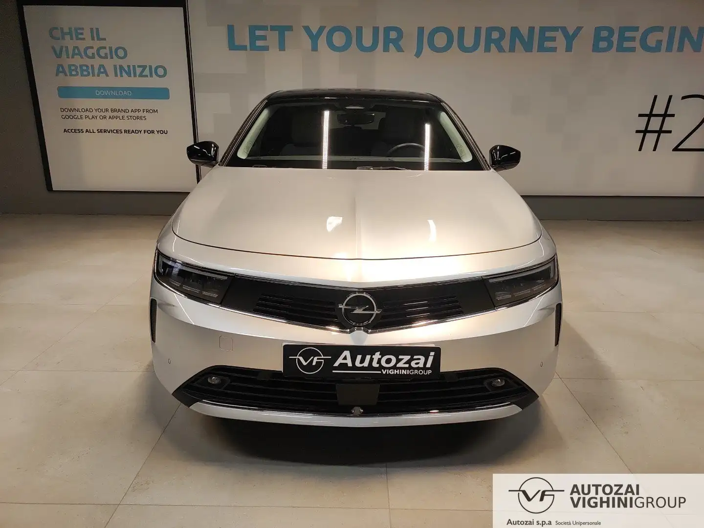 Opel Astra Astra 1.2 Turbo 130 CV AT8 Business Elegance Argent - 2