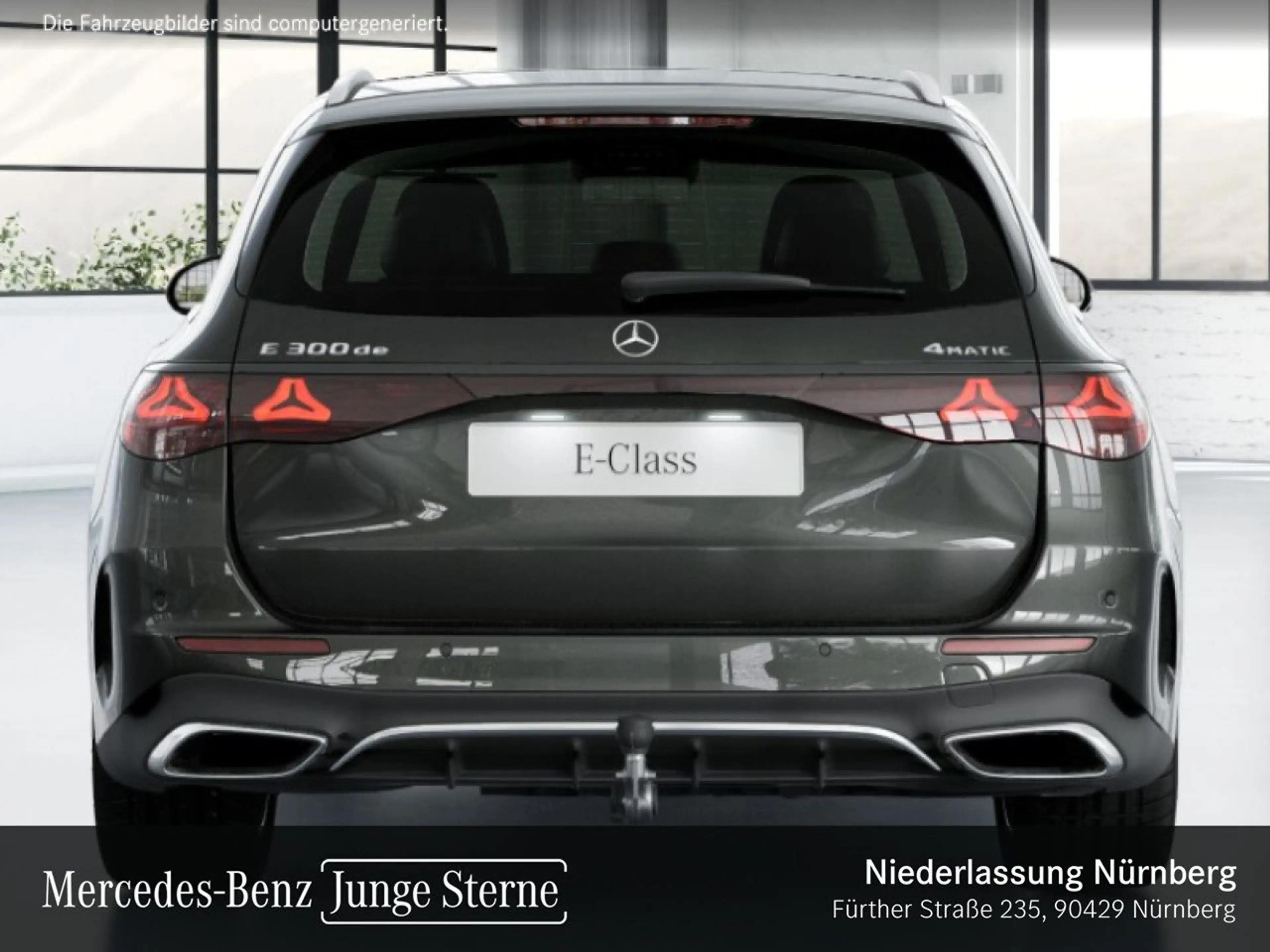 Mercedes-Benz E 300 de T 4M Hybrid AMG Fahrass 360° Pano Distr. — photo 9