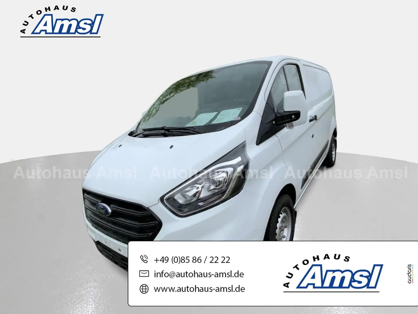Ford Transit Custom 2.0 TDCi 280 L1 Trend*AHK*Kamera*DAB*PDC*Holzboden Weiß - 1