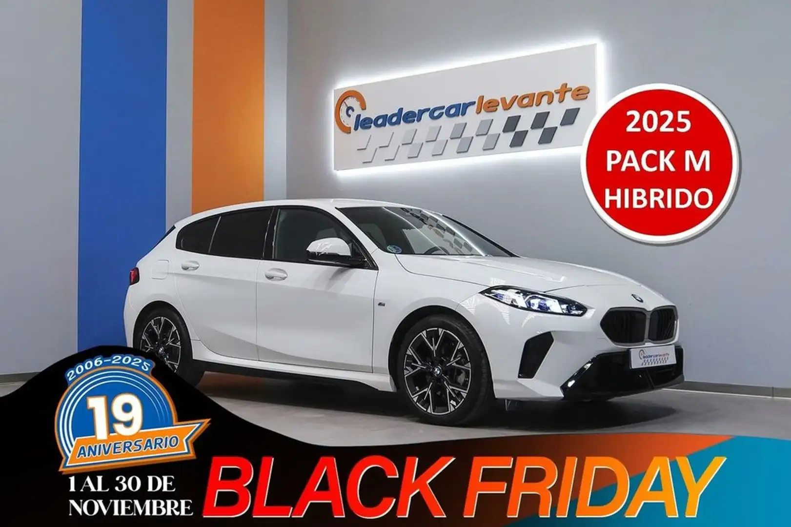 BMW 116 120 D 163CV HIBRIDO Blanco - 1
