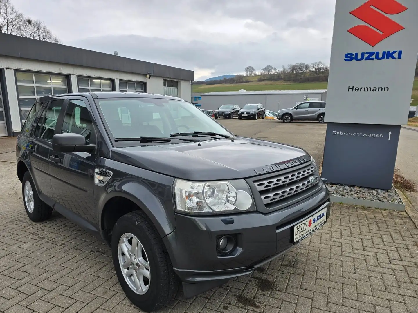 Land Rover Freelander 2,2 Diesel  TD4 S *Inkl. AHK+WKR* Grijs - 1