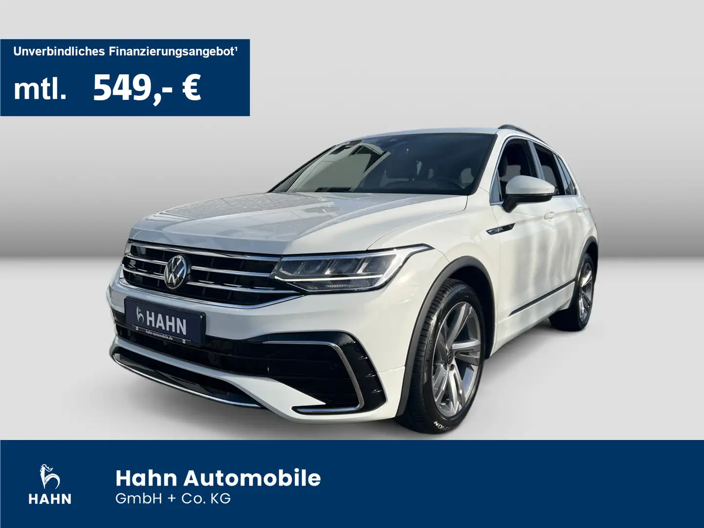 Volkswagen Tiguan 1.5TSI DSG R-Line LED ACC Sitzh APP DAB+ Wit - 1