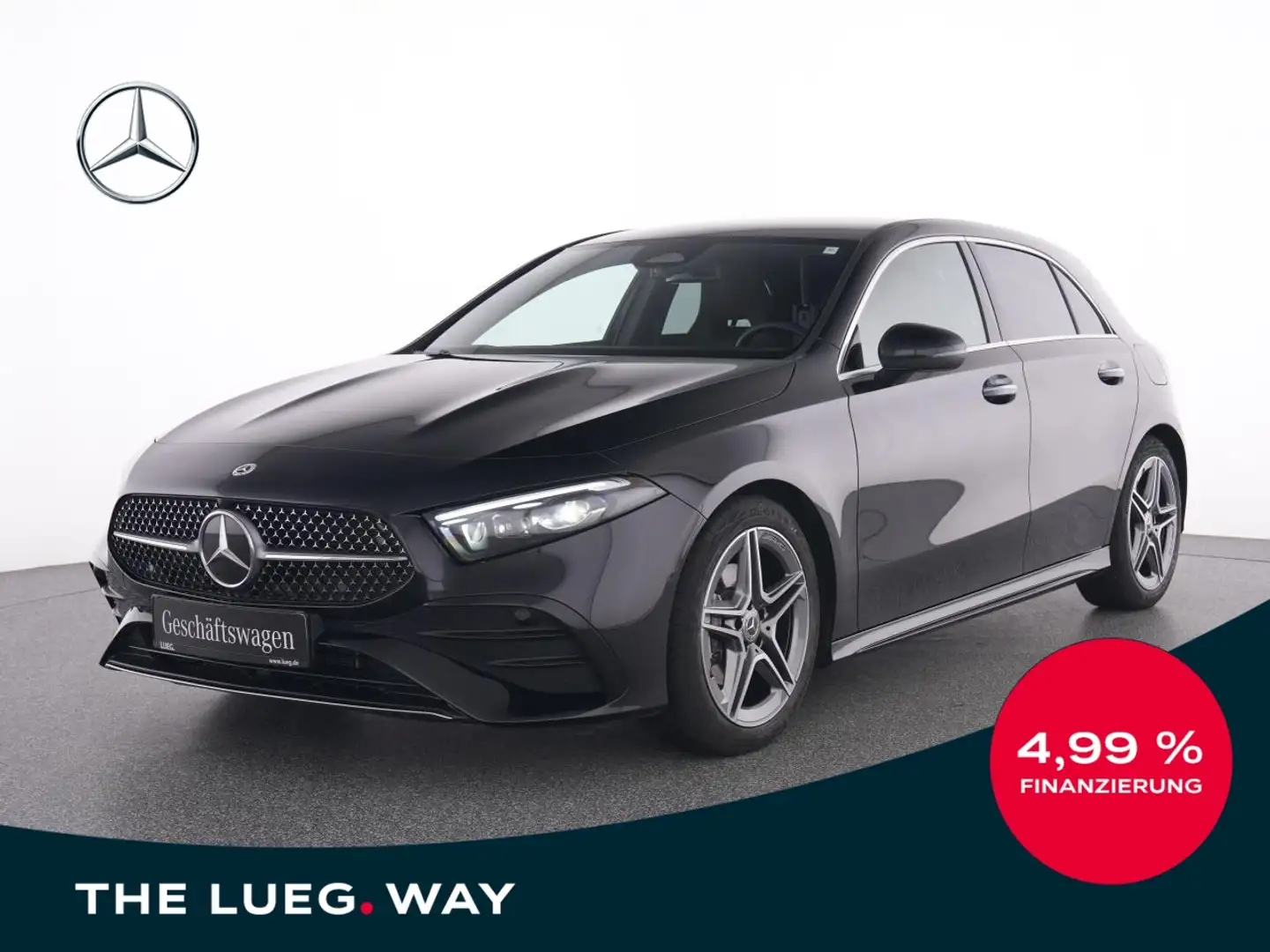 Mercedes-Benz A 180 AMG+KEYLESS+MULTIBEAM+KAMERA+SPIEGEL-PAKET Schwarz - 1