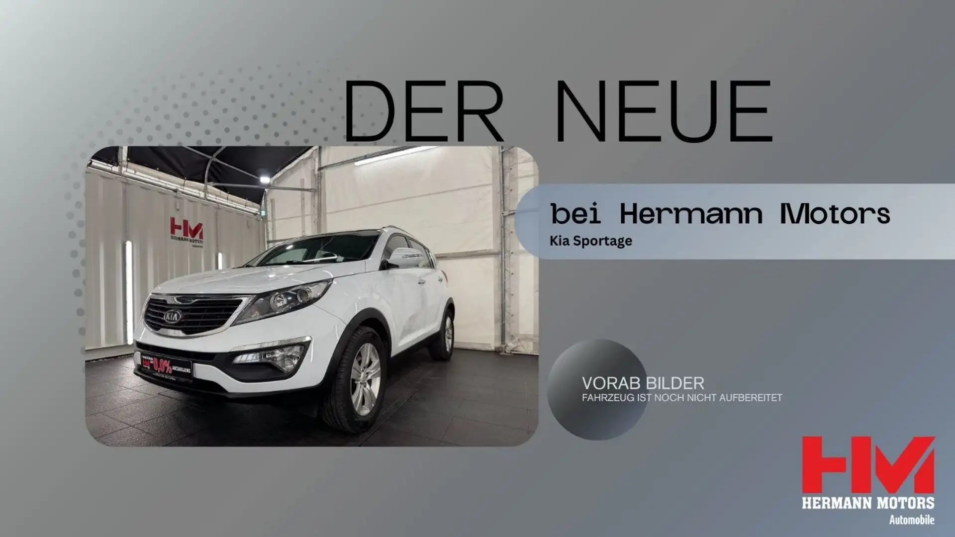 Kia Sportage 1.6 GDI Vision 2WD/Tempo/Bluet./SHZ Weiß - 1
