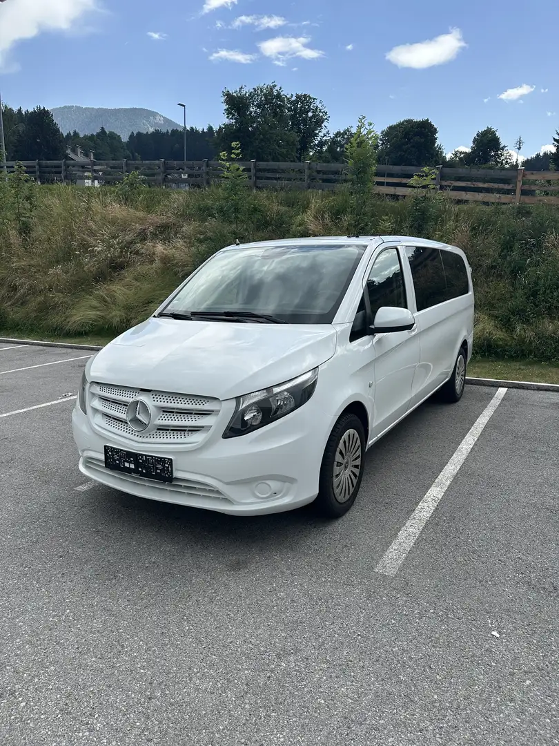 Mercedes-Benz Vito Tourer Pro 114 CDI extralang Aut. Weiß - 1