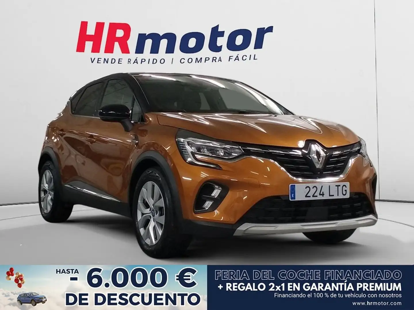 Renault Captur Zen Naranja - 1