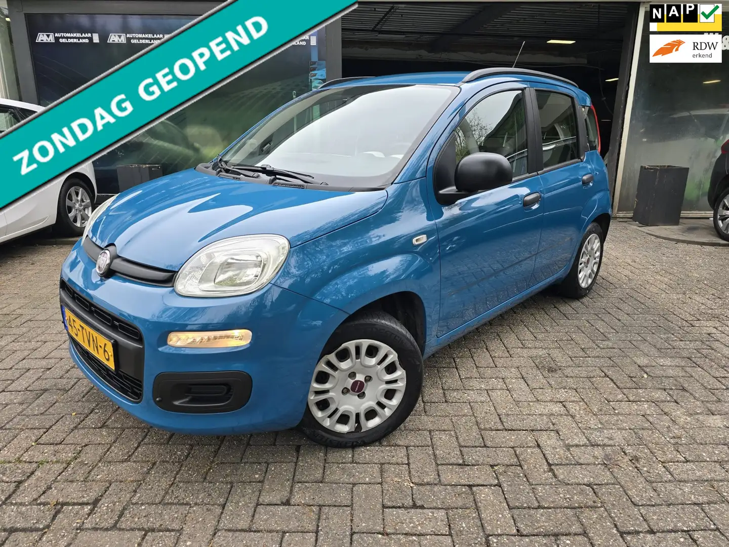 Fiat Panda 0.9 TwinAir Easy | 2E EIGENAAR | 12MND GARANTIE| A Blau - 1