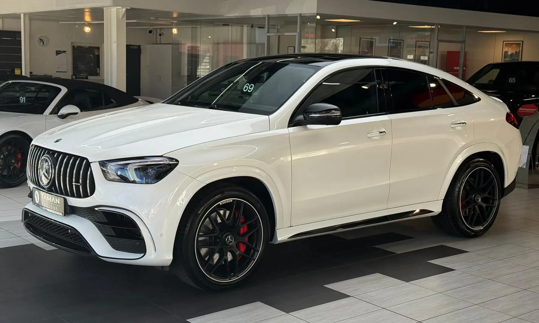 Mercedes-Benz GLE 63 AMG GLE 63 S AMG 4Matic+ Coupe*Pano*HuD*StHzg*Keyles Weiß - 2