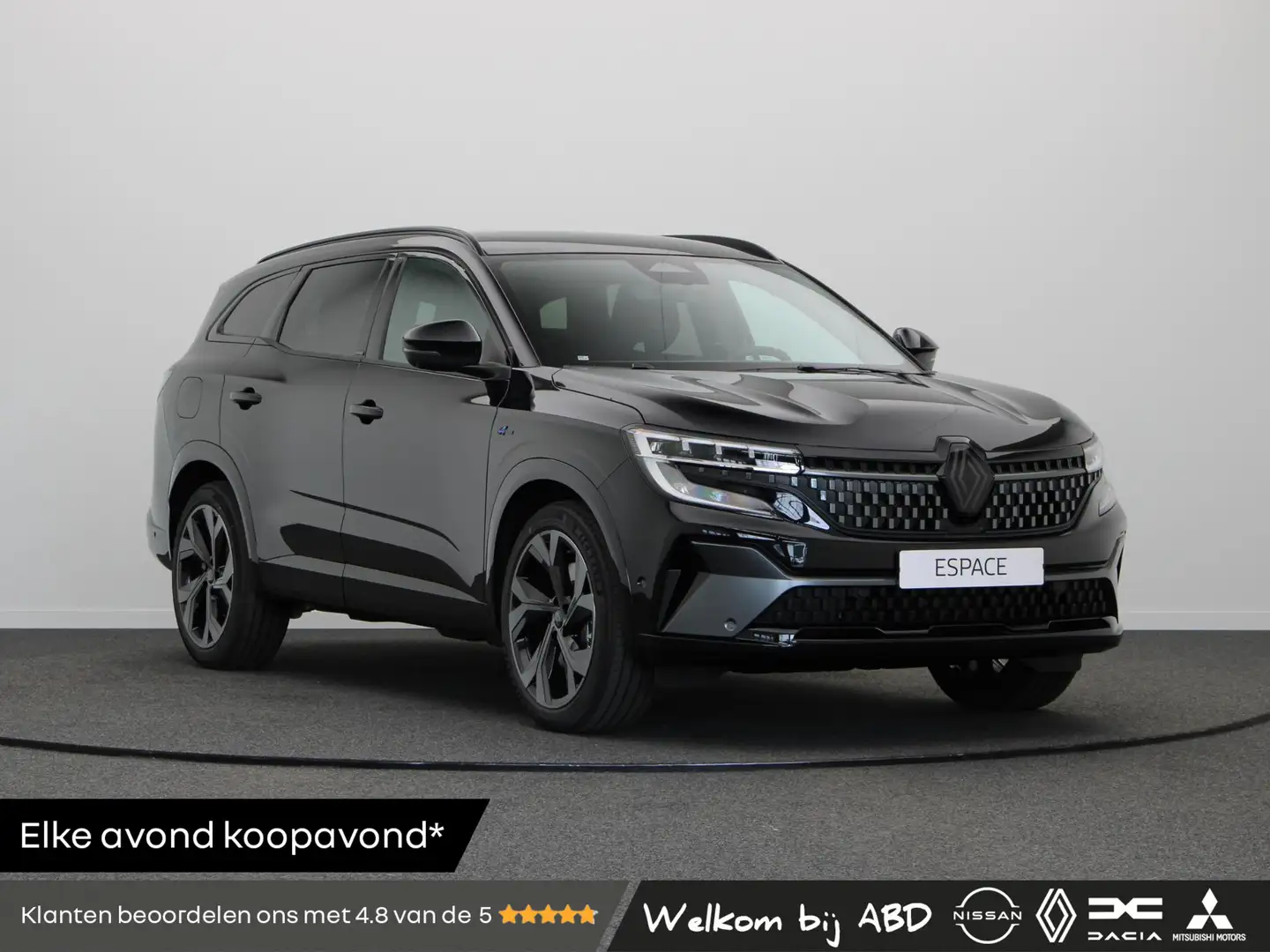 Renault Espace E-Tech Hybrid 200pk esprit Alpine 5p. | HUD | Acti Zwart - 1