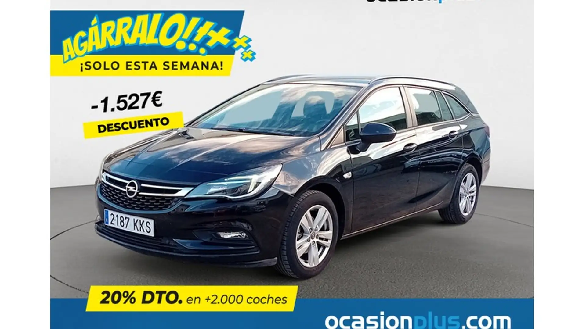 Opel Astra ST 1.4T S/S Excellence 150 Aut. Negro - 1