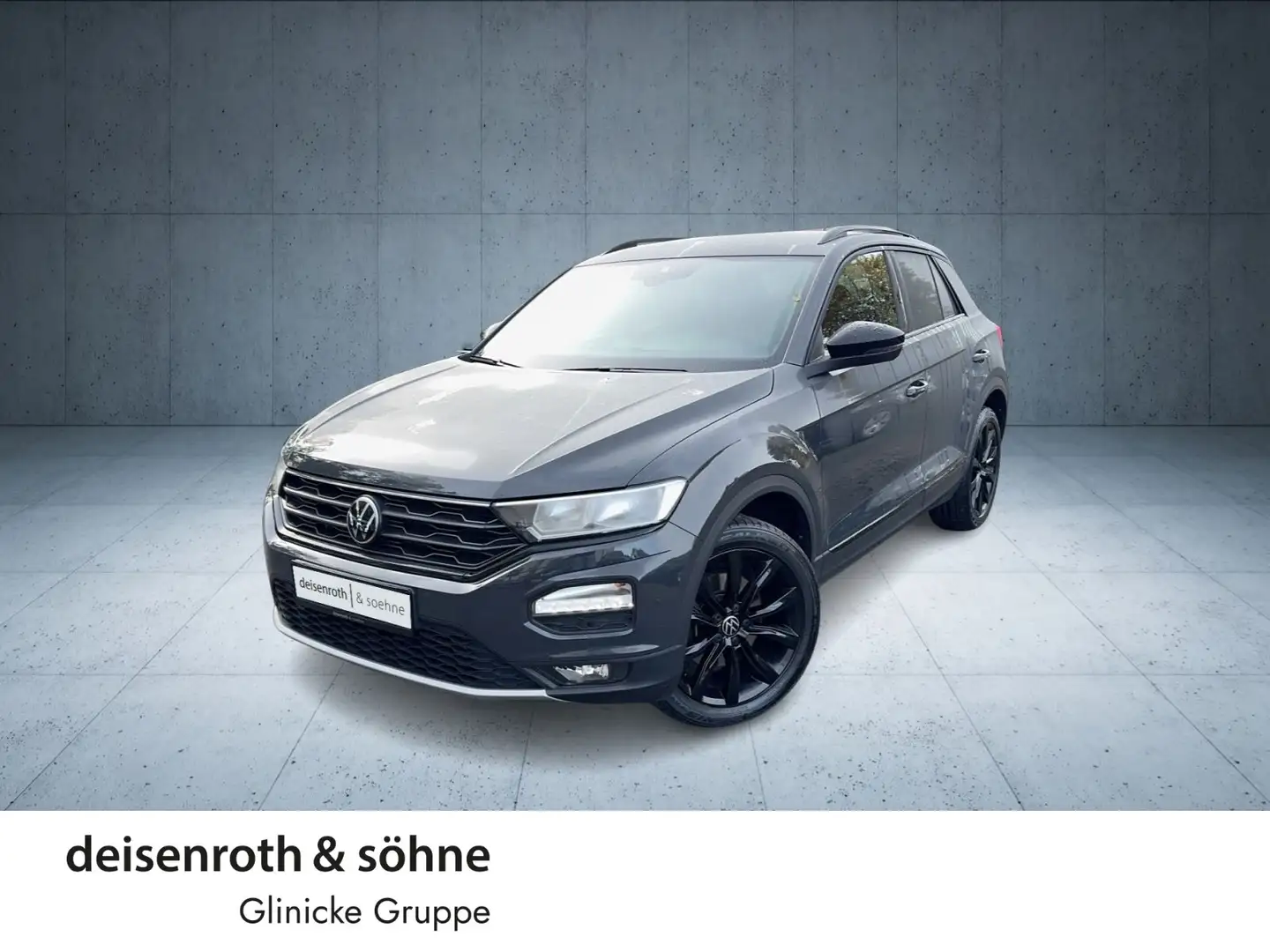 Volkswagen T-Roc Sport 2.0 TDI DSG Black/Nav/18"/SHZ/EPH Grau - 1