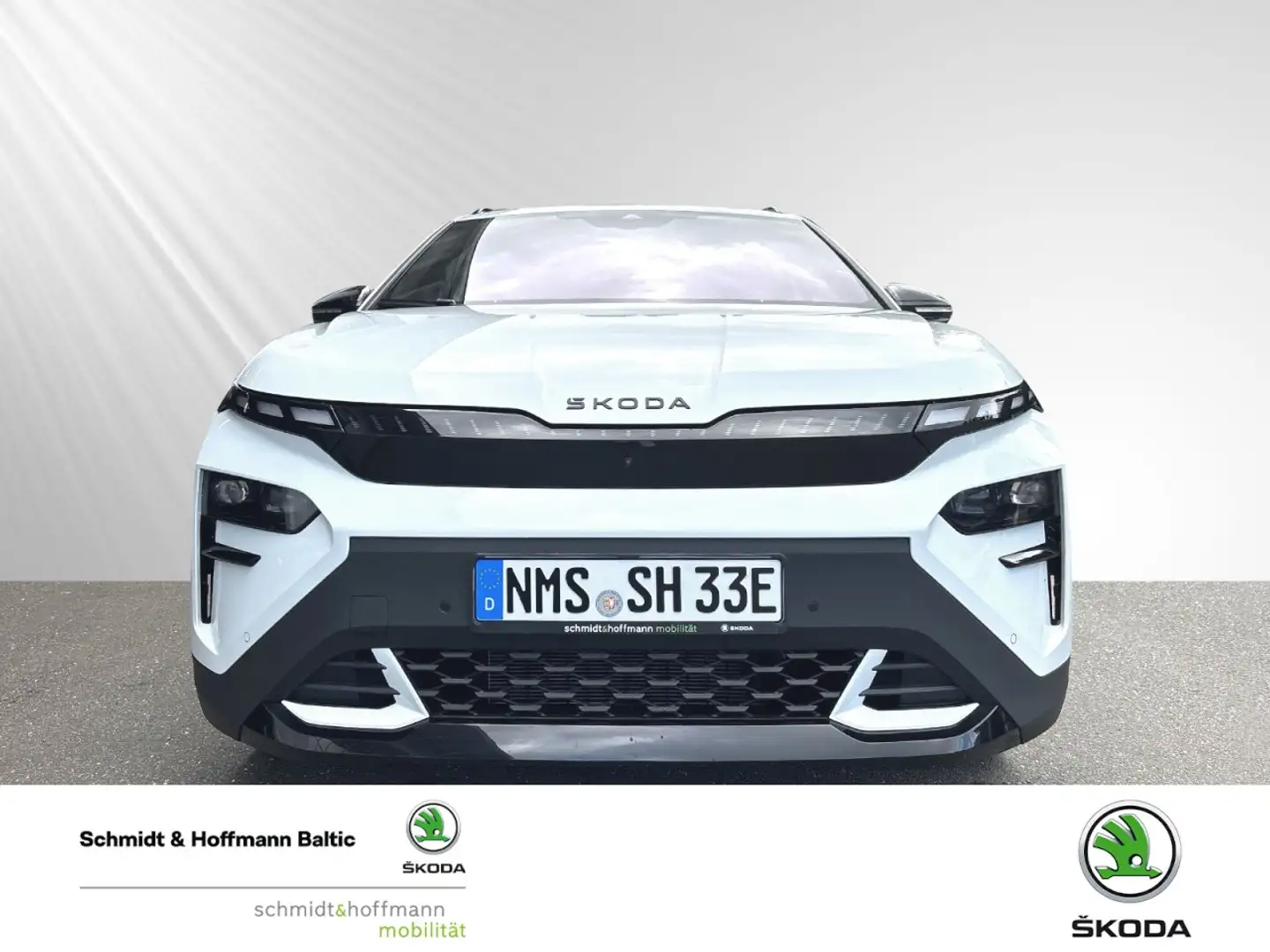 Skoda Elroq RS Lounge Klima Navi Leder Rückfahrkamera Weiß - 2