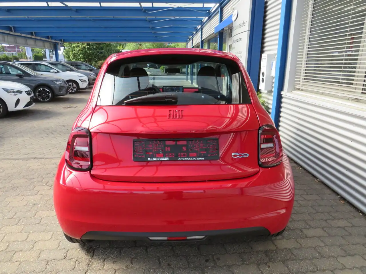 Fiat 500 E Red 42kWh Navi DAB Fahrer-Assistenzsysteme, миниатюра 7