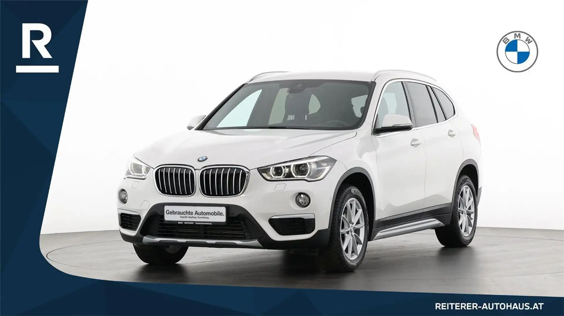 BMW X1 sDrive18i Weiß - 1