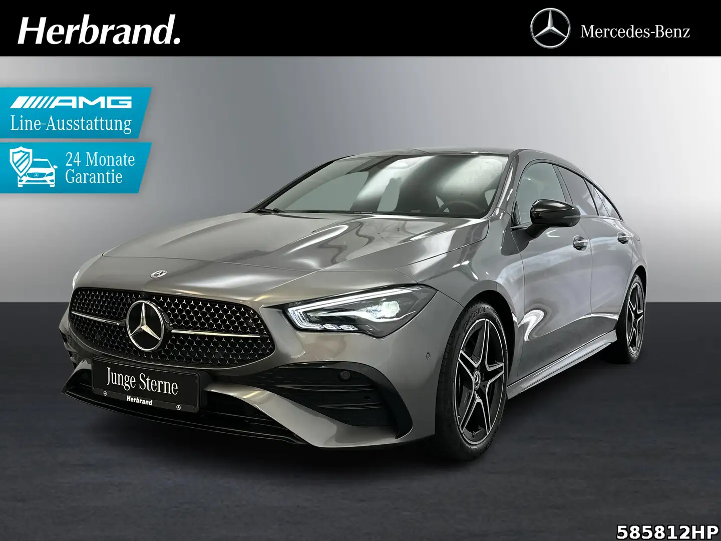 Mercedes-Benz CLA 250 4M AMG  Keyless 360° USB+ Grau - 1
