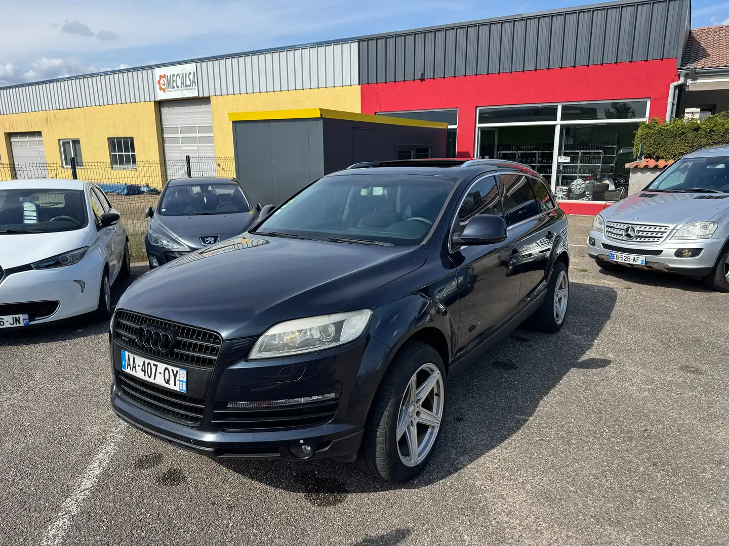 Audi Q7 Q7 3.0 V6 TDI S line Quattro Tiptronic 5 pl Bleu - 1