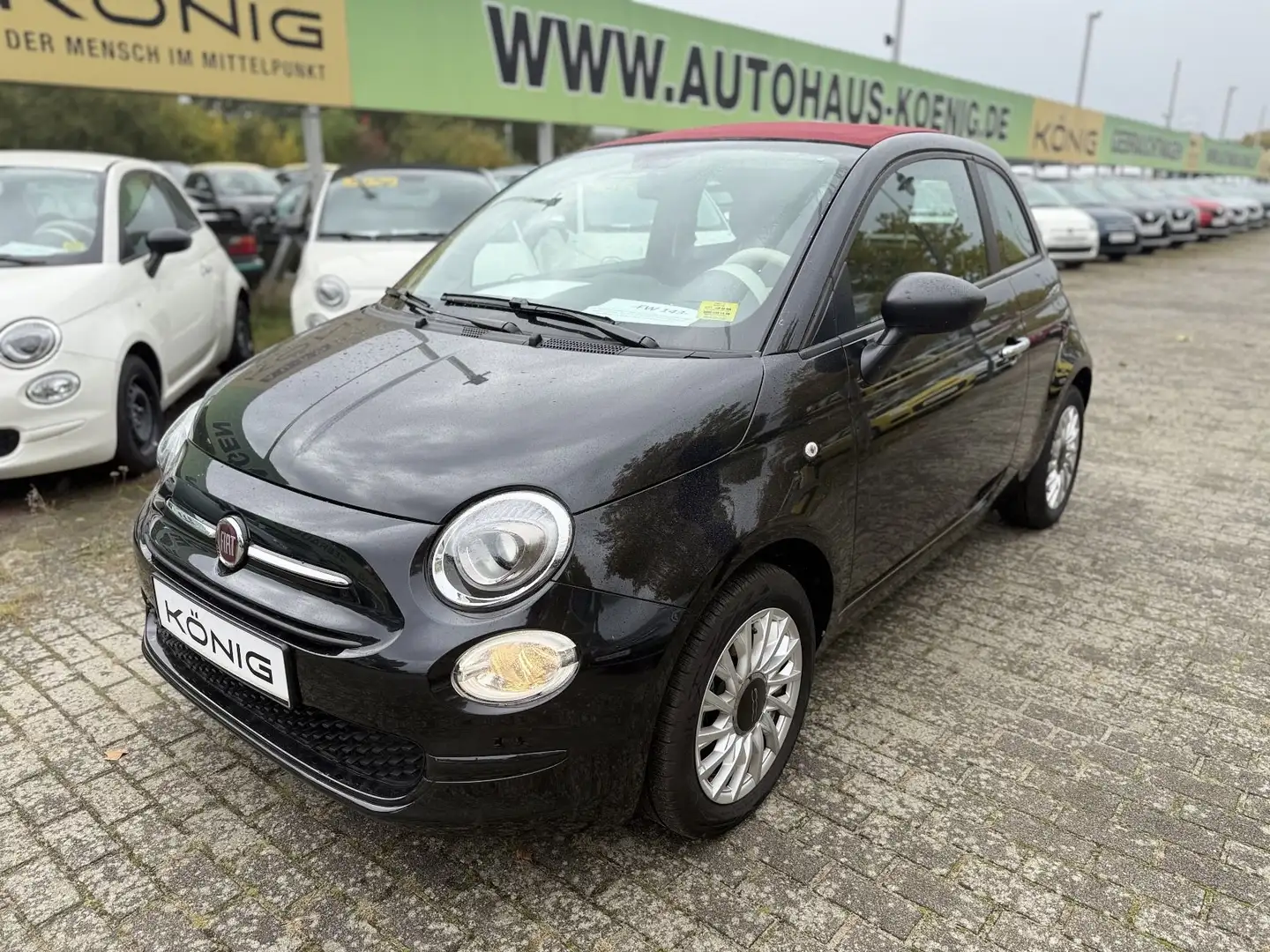 Fiat 500C 500C Cabrio MY23 1.0 Klima & Sound Schwarz - 1