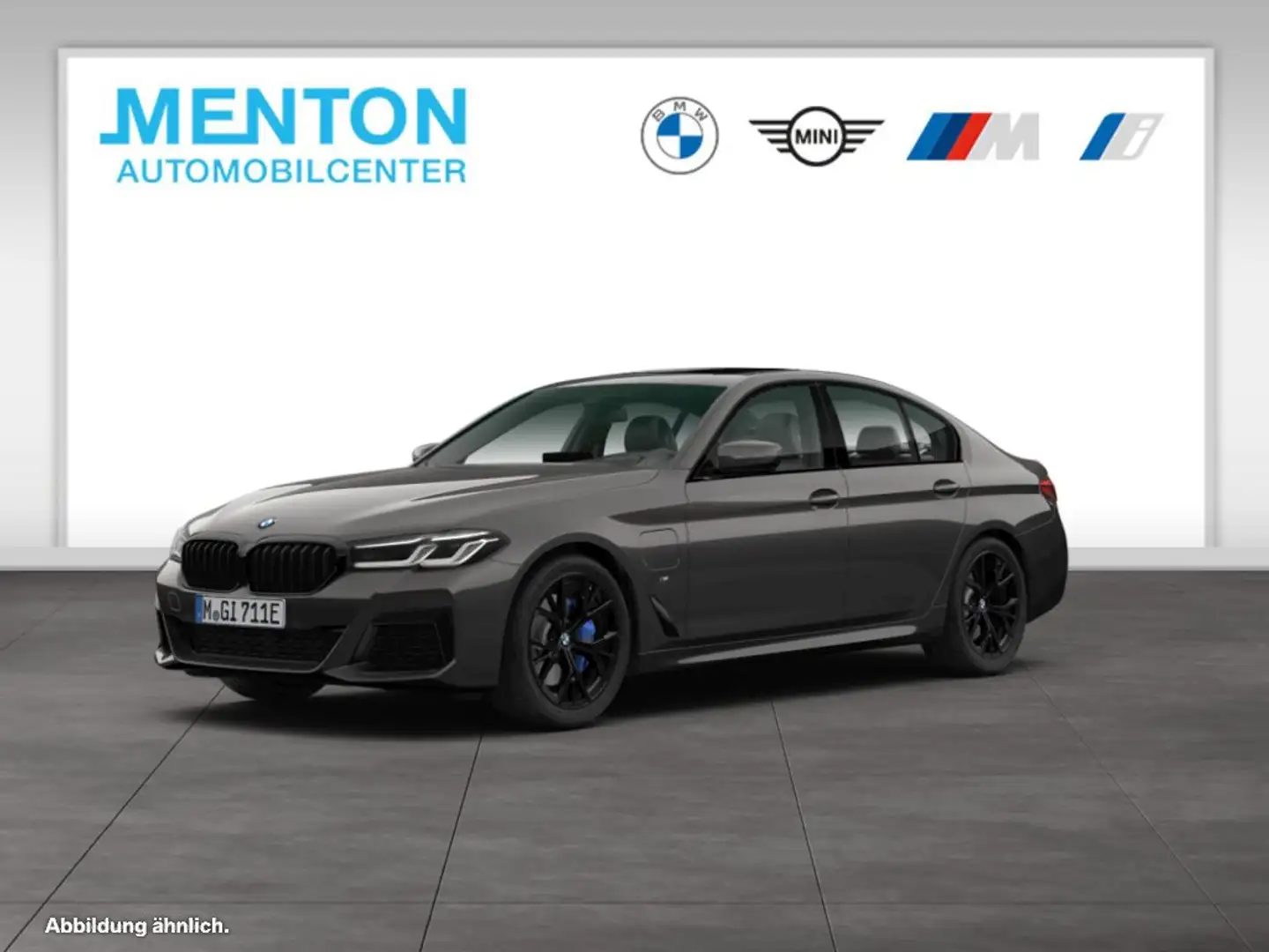 BMW 545 e xDrive Limousine M Sportpaket Head-Up DAB Szary - 1