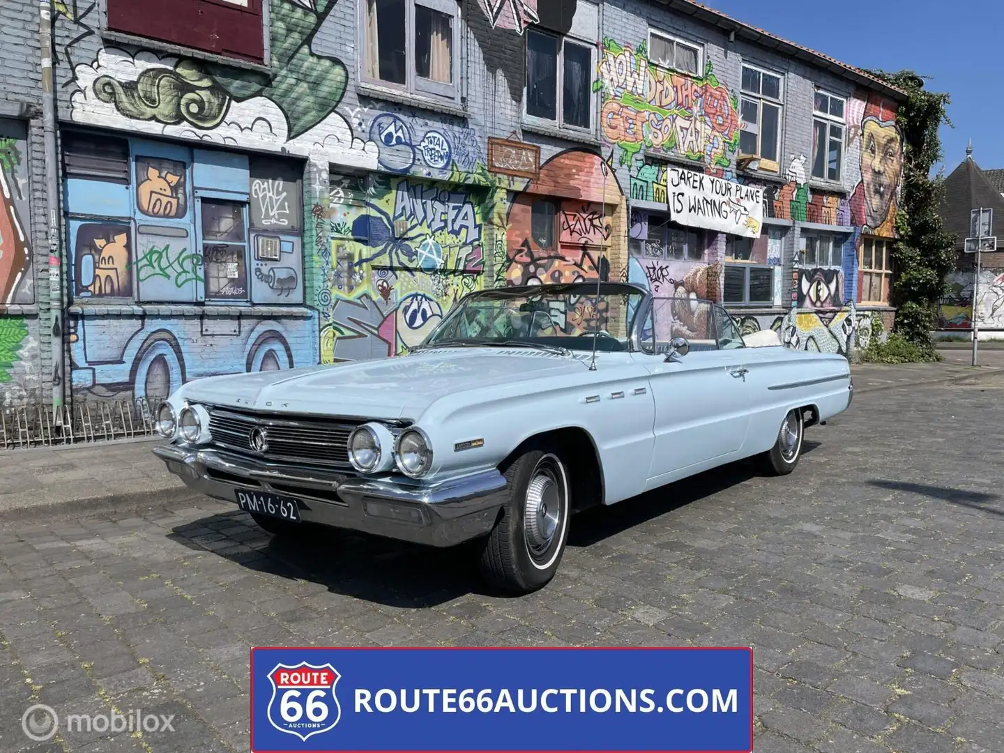 Buick Invicta cabriolet | 1962 | Route 66 Auctions Zwart - 1