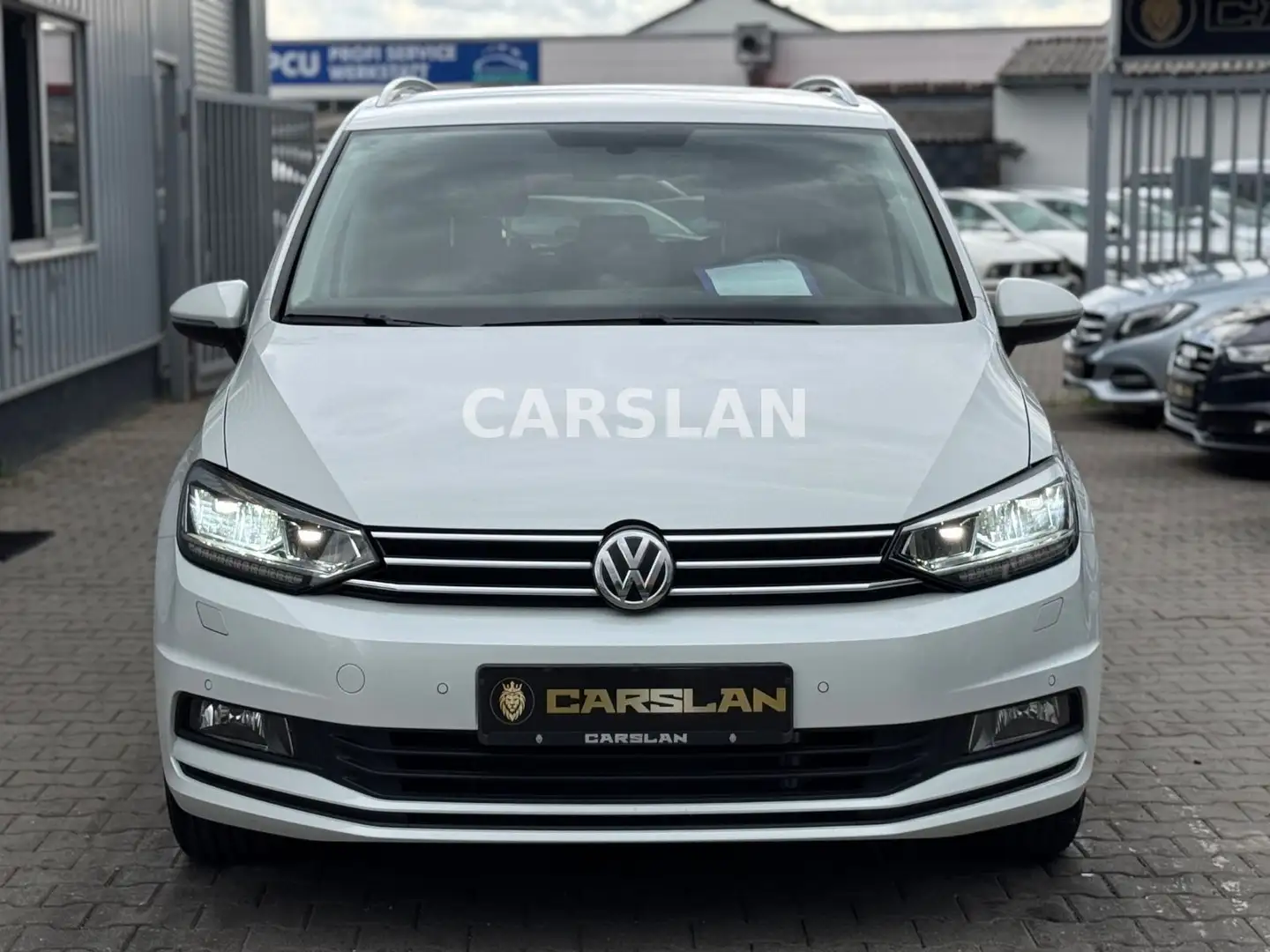 Volkswagen Touran DSG "1.HAND+7-SITZER+NAVI+LED+R.KAM+TOT" Білий - 2