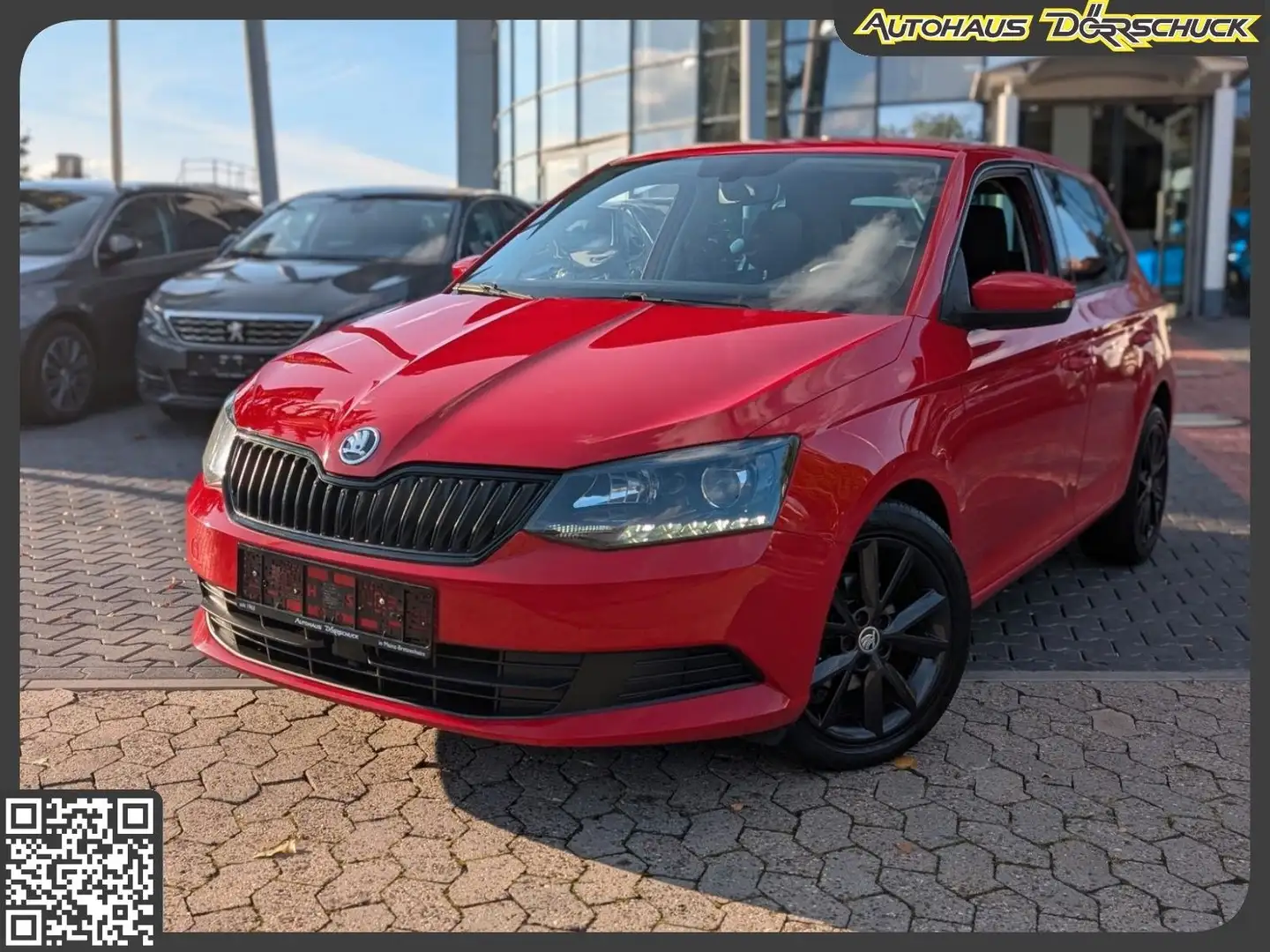 Skoda Fabia Ambition Sitzh. PDC. BT. Klimaaut. 1.4 TDI Rosso - 1