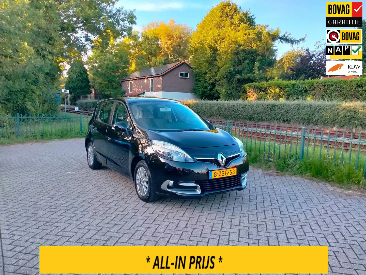 Renault Scenic 1.2 TCe Expression Airco cruise trekhaak ALLINPRIJ Zwart - 1