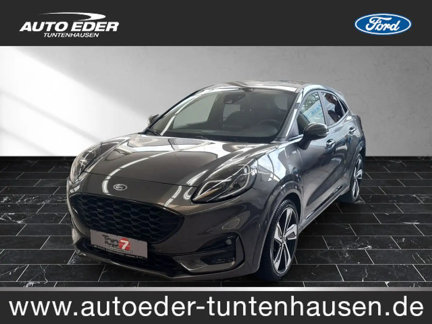 Ford Puma ST-Line X Sportpaket Bluetooth Navi LED Klima Gris - 1