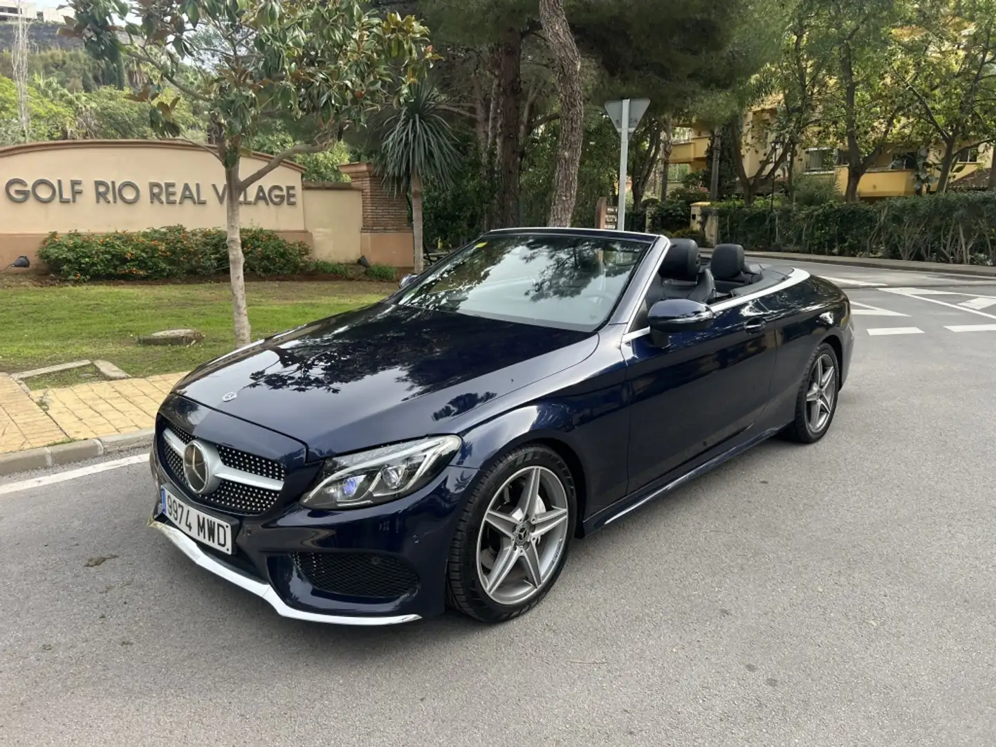 Mercedes-Benz C 220 Cabrio 220d 4Matic 9G-Tronic Azul - 1