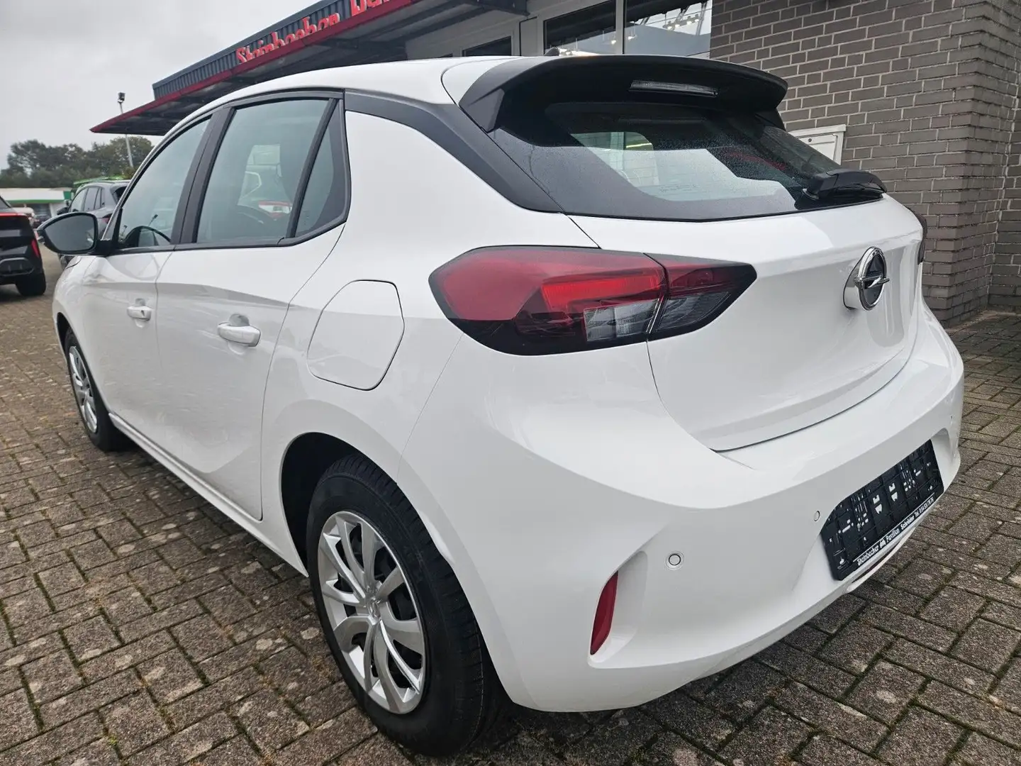 Opel Corsa F Edition PDC SHZ BT TEMP Blanc - 2