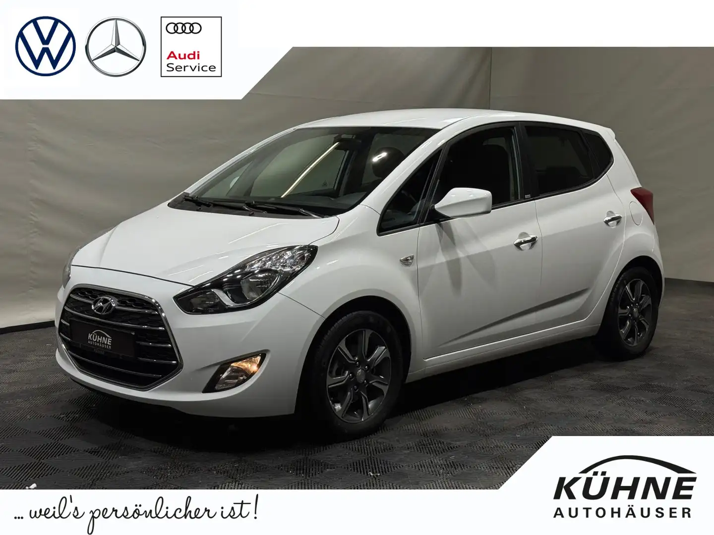 Hyundai iX20 1.6 Passion | BLUETOOTH NEBEL ALARM ISOFIX Blanc - 1