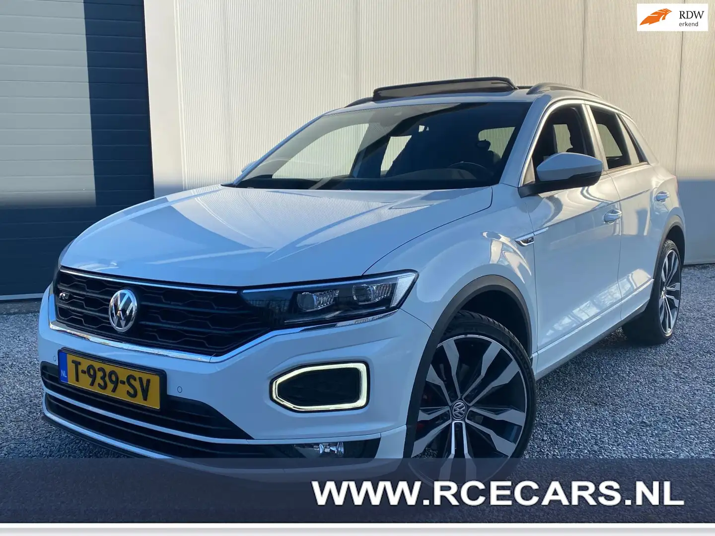 Volkswagen T-Roc 1.5 TSI Sport Business R|Automaat|R-Line|Panorama/ Wit - 1