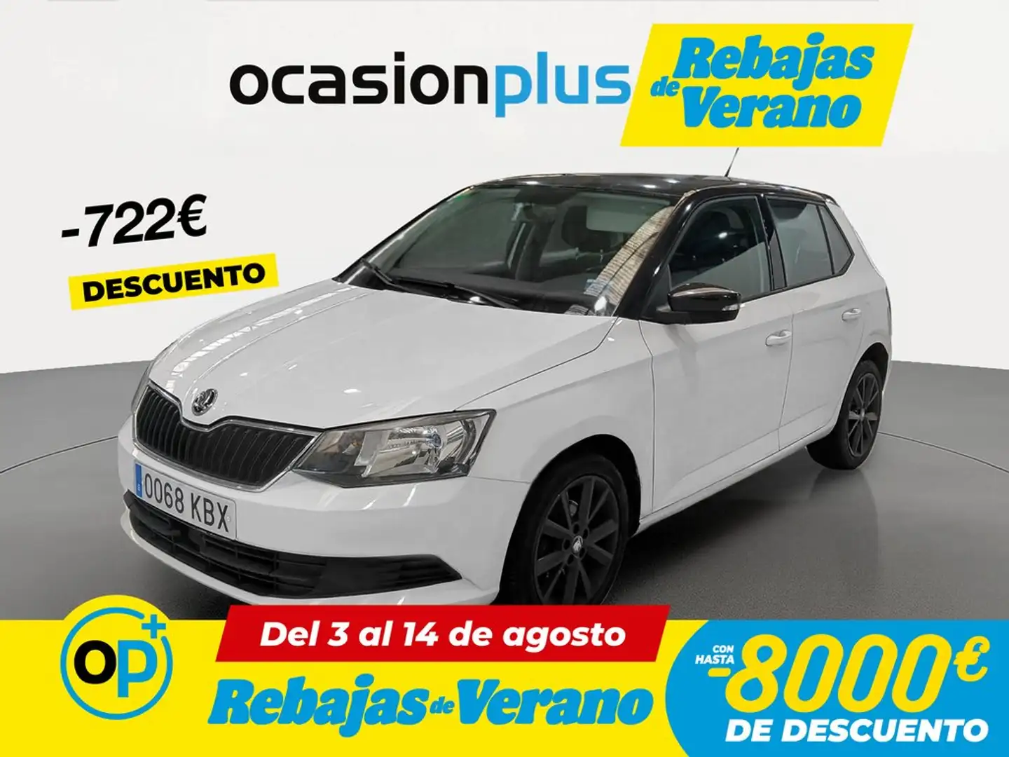 Skoda Fabia 1.4TDI Business 55kW Blanco - 1