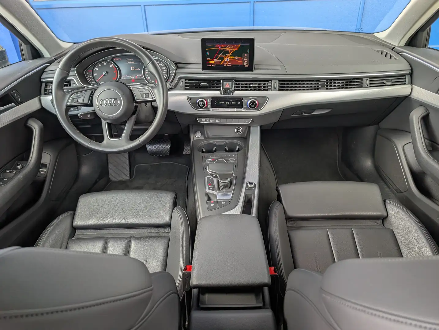 Audi A4 Avant 2.0 TFSI Sport S-tronic | Lederen Bekleding Grijs - 2