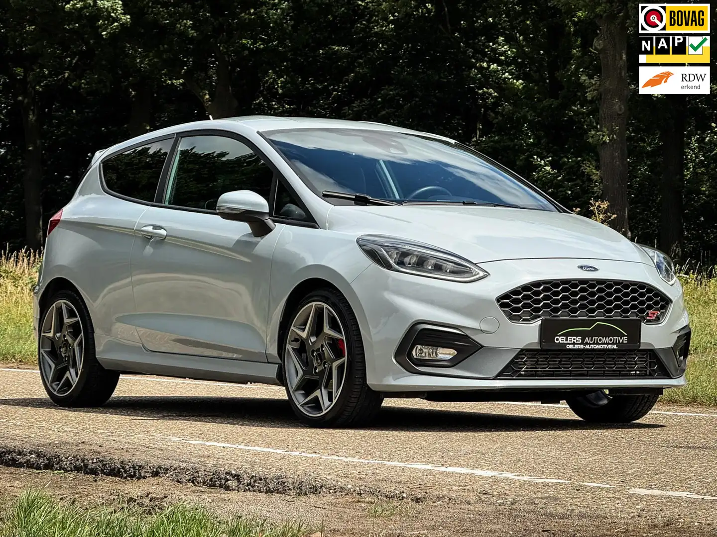 Ford Fiesta 1.5 EcoBoost ST | H. leder | Clima | Cruise | CarP Grijs - 1