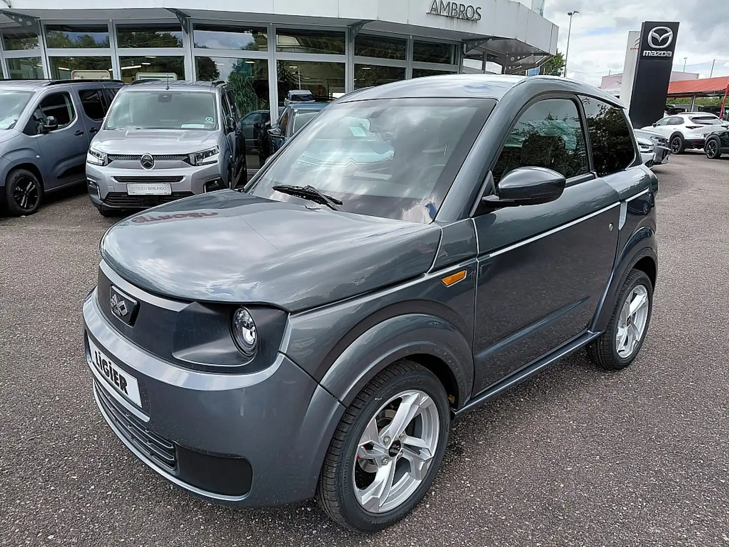 Ligier Sonstige Myli EPIC 12 kwh + Servo + Klima " Autofahren a... Grau - 1