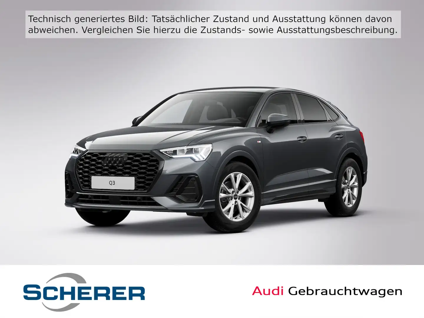 Audi Q3 S line 35 TDI 110(150) kW(PS) S tro Grau - 1
