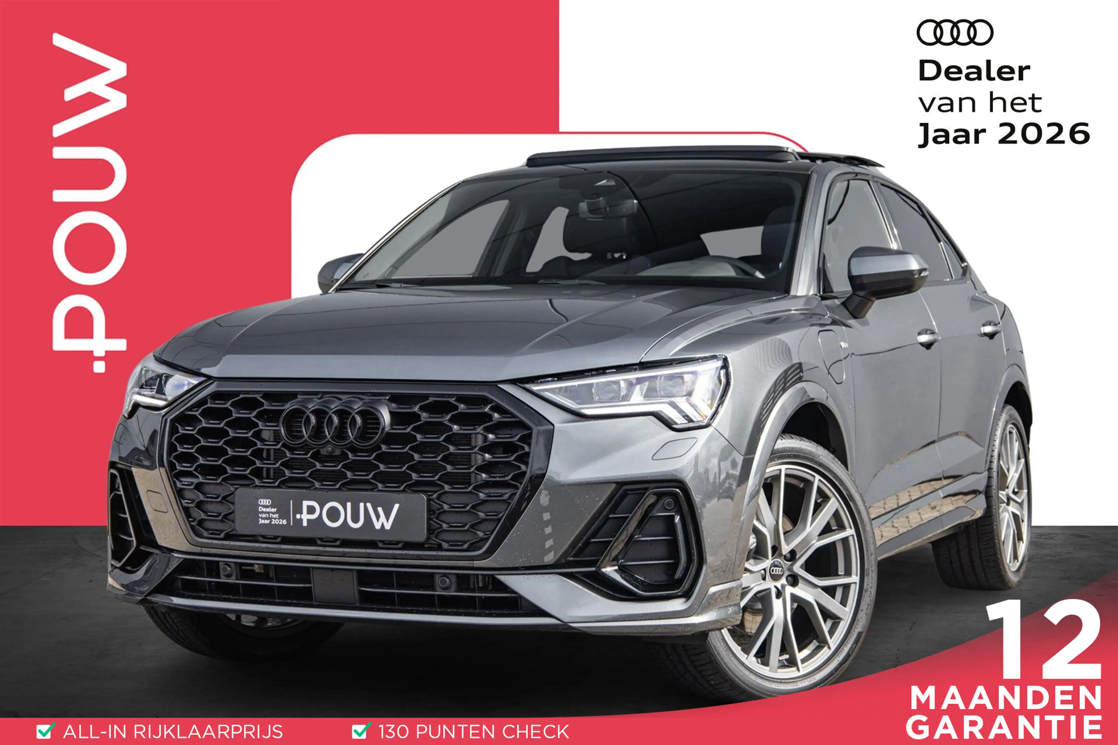 Audi Q3 Sportback 45 TFSIe 245pk PHEV S Edition | 20" LMV