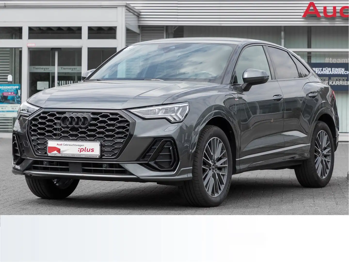 Audi Q3 45 TFSIe S LINE LM19 KAMERA AHK Gris - 2