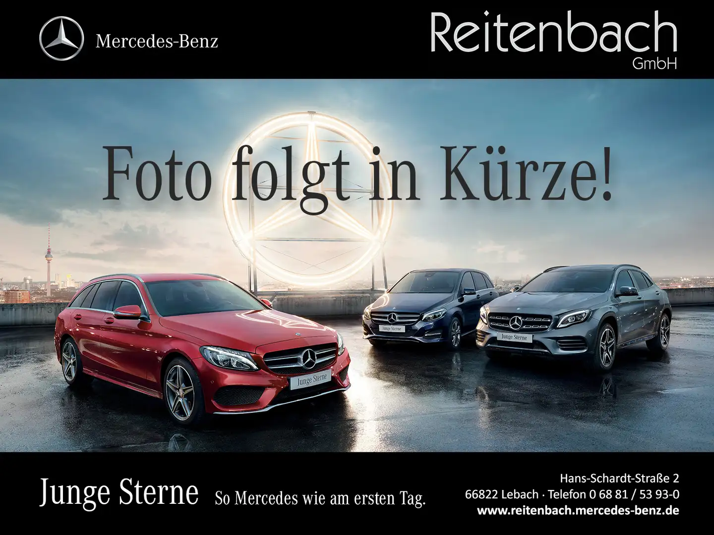Mercedes-Benz A 180 A180 PROGRESSIVE+NIGHT KAMERA+KEYLESS+AMBIENTEBE Zwart - 1