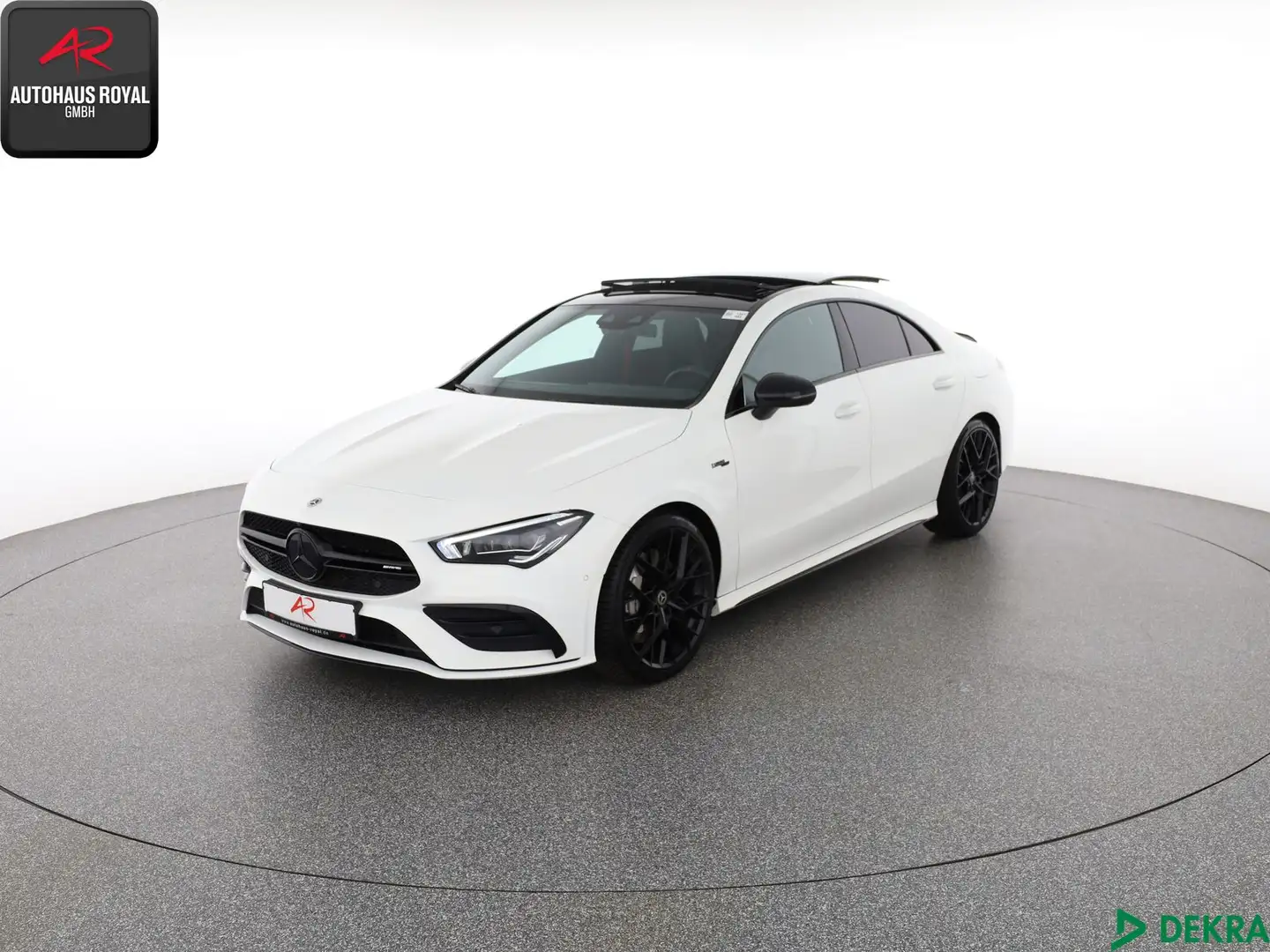 Mercedes-Benz CLA 35 AMG CLA 35 AMG 4M Coupe NIGHT,PANO,MULTIBEAM,KAMERA Blanc - 1