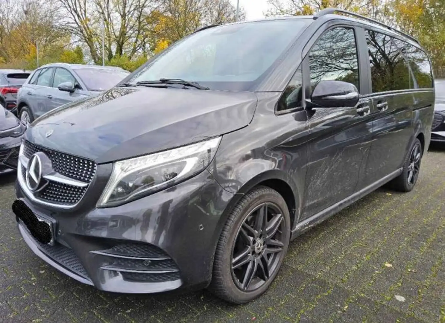 Mercedes-Benz V 300 d lang Avantgarde Edition NIGHT AHK 360°19" Grau - 1