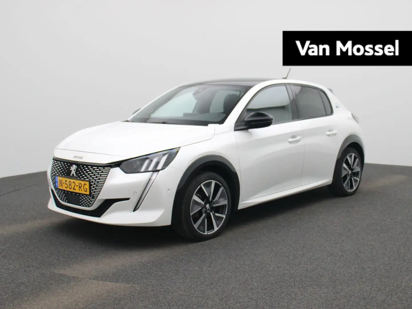 Peugeot e-208 EV GT Pack 50 kWh | Camera | Navigatie | Climate C Blanc - 1