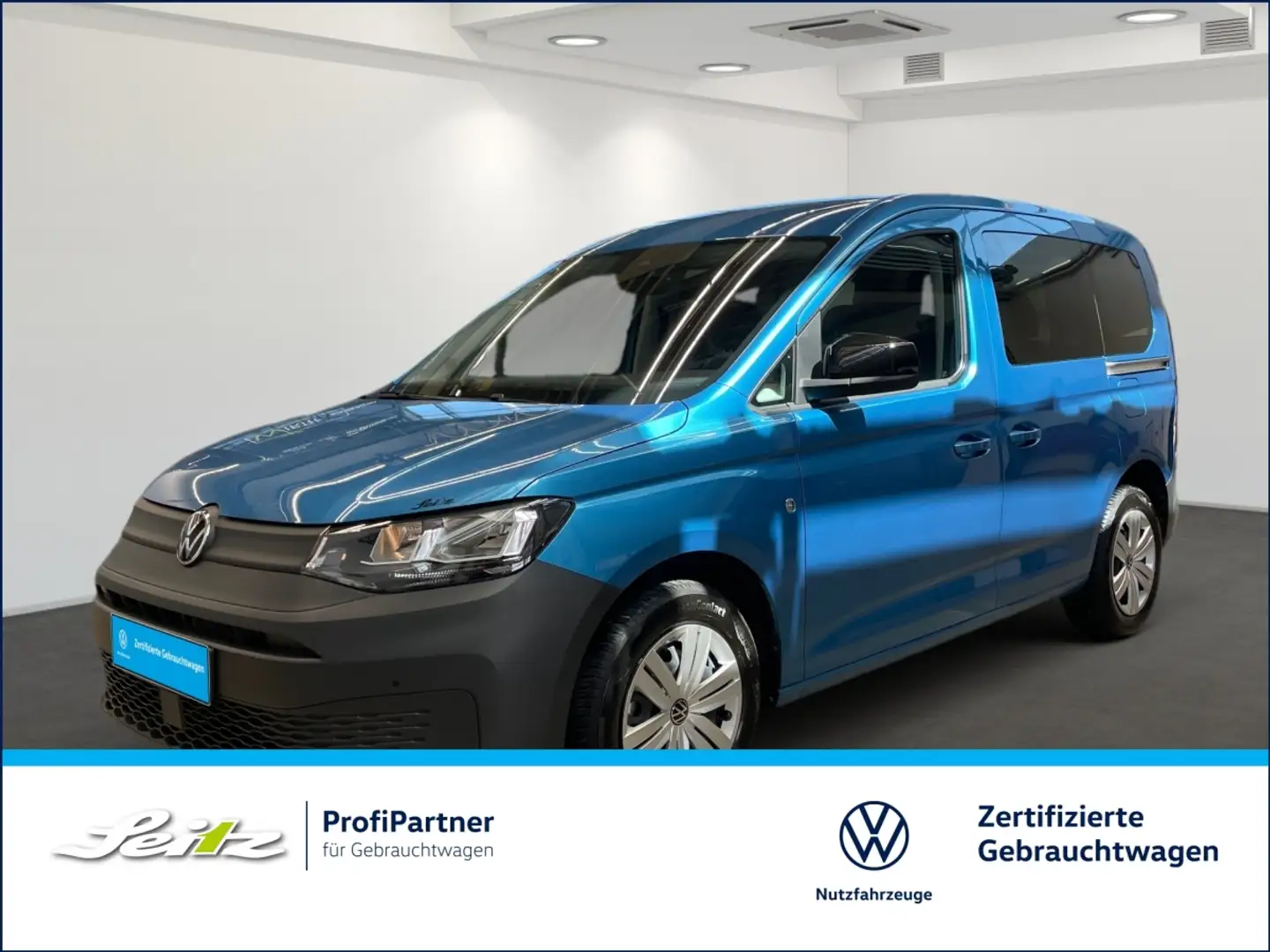 Volkswagen Caddy 1.5 TSI KR *KAMERA*SITZH*DAB* Bleu - 1