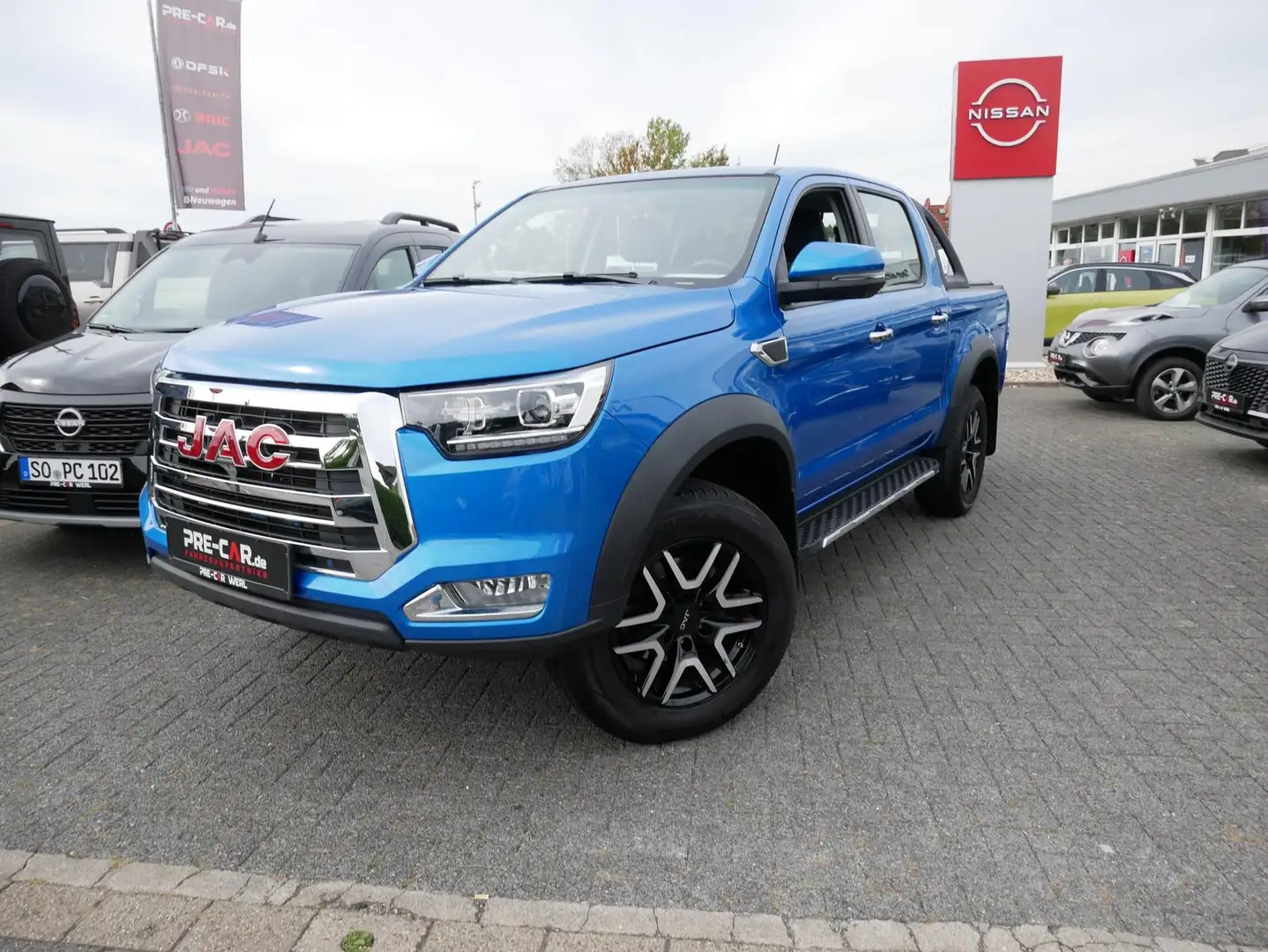 JAC Sonstige JAC 8 Pick Up Doppelkabine Rollo AHK Blau - 2