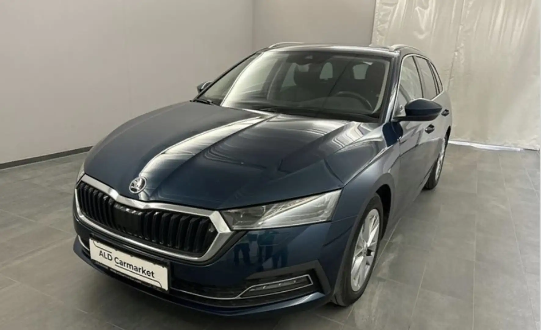 Skoda Octavia Combi 2,0 TDI 4x4 Style DSG Matrix Standhzg AHK Blau - 1