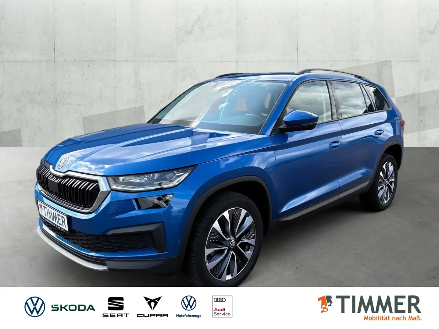 Skoda Kodiaq 2.0 TDI DSG *MATRIX *ACC *RKAM *VIRTUAL *NAVI *19 Bleu - 1