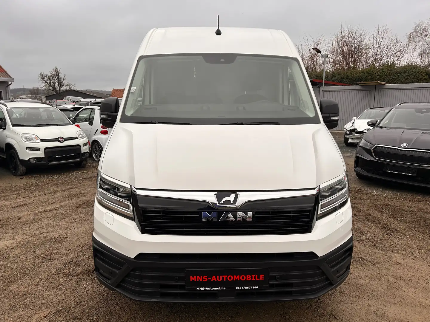 MAN E-TGE Kasten 3,5t L3H3 36kWh LED NAVI MwSt Blanc - 2